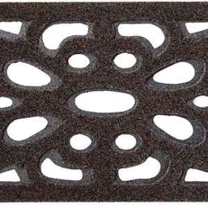 Paillasson étroit caoutchouc chocolat