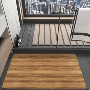 Tapis Bain Diatomées Absorbant