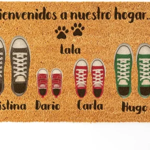 Paillasson personnalisé famille coco
