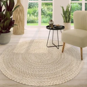 Tapis Rond Jute Bohème