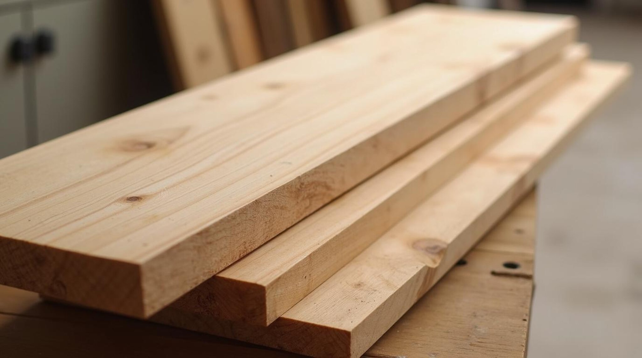 planche de bois épaisseur idéale pour meuble DIY 3