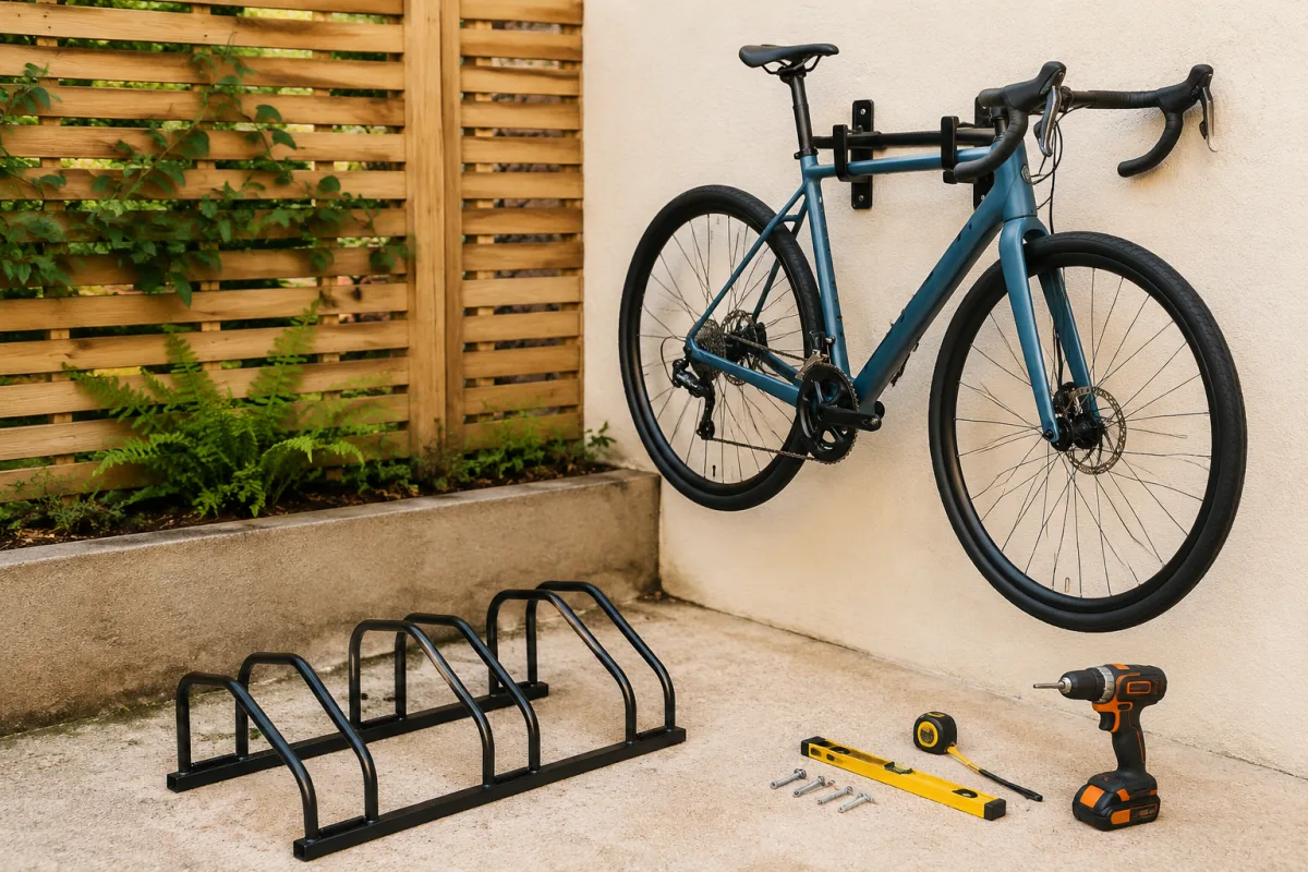 installer un râtelier vélo