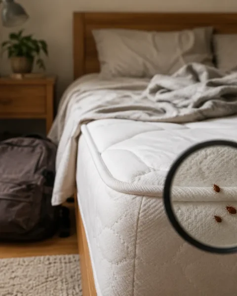 causes des punaises de lit dans le matelas