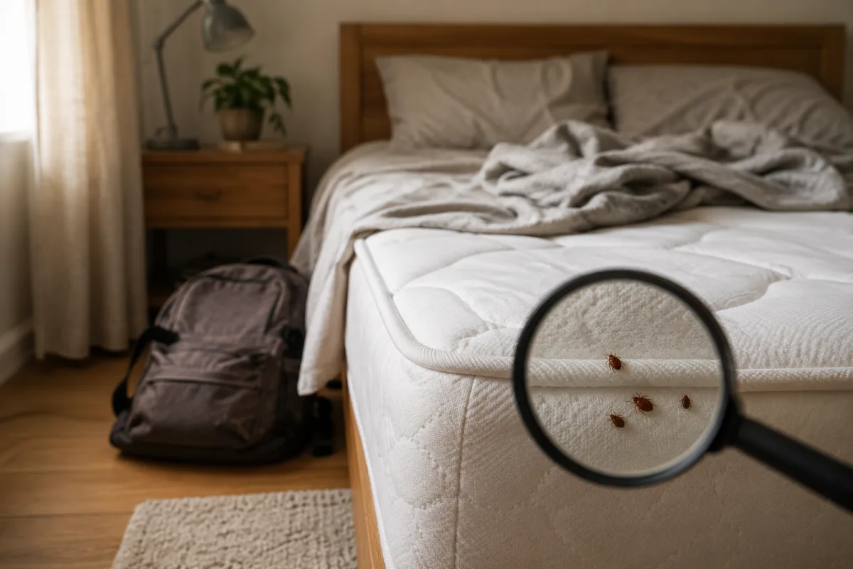 causes des punaises de lit dans le matelas
