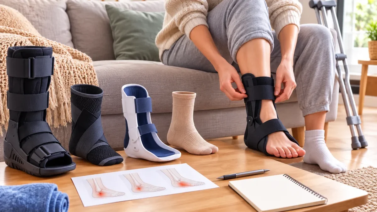 Choisir et bien ajuster une attelle pour le pied au quotidien