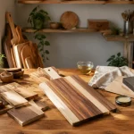 Choisir et fabriquer une planche en bois à découper élégante