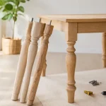 Choisir et installer des pieds de table en bois avec succès
