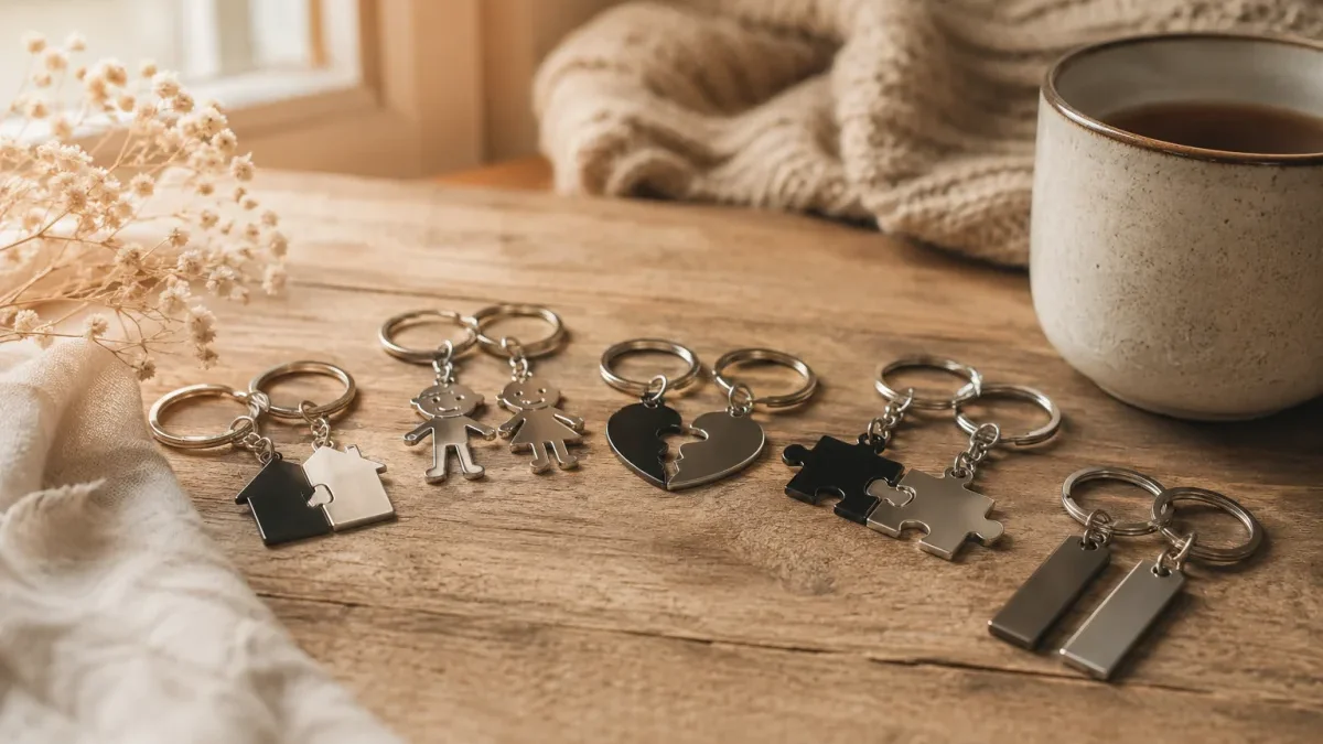 Choisir le bon porte-clés pour couple selon votre style et votre quotidien