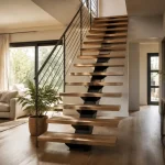 Réussir son projet d&rsquo;escalier à limon central avec style
