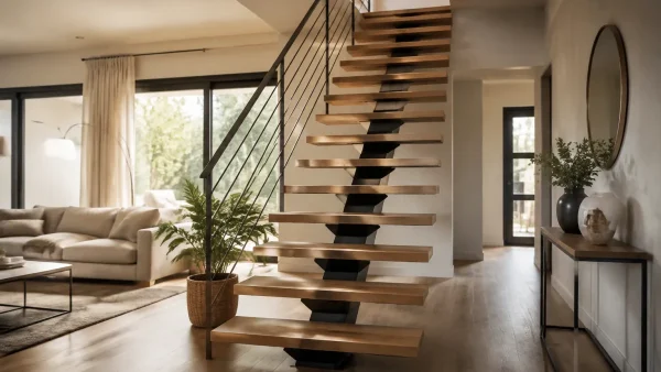 Réussir son projet d&rsquo;escalier à limon central avec style