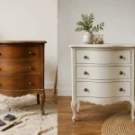 Transformer un meuble relooké avant et après avec succès