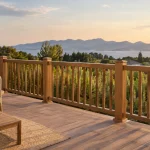 Choisir un garde-corps en PVC imitation bois pour sa terrasse
