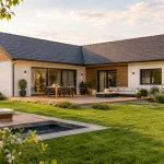 Concevoir un plan de maison en L pratique et agréable à vivre