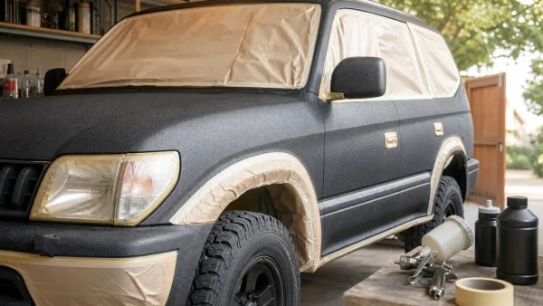 Peinture Raptor pour voiture : le guide pour réussir son projet