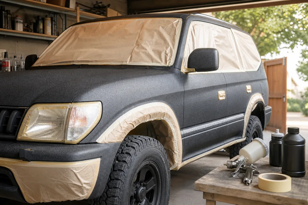 Peinture Raptor pour voiture : le guide pour réussir son projet