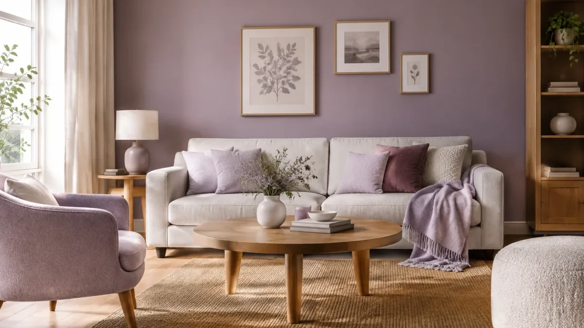 Violet coquillage : comment adopter cette teinte subtile chez vous