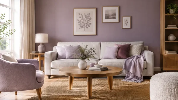 Violet coquillage : comment adopter cette teinte subtile chez vous