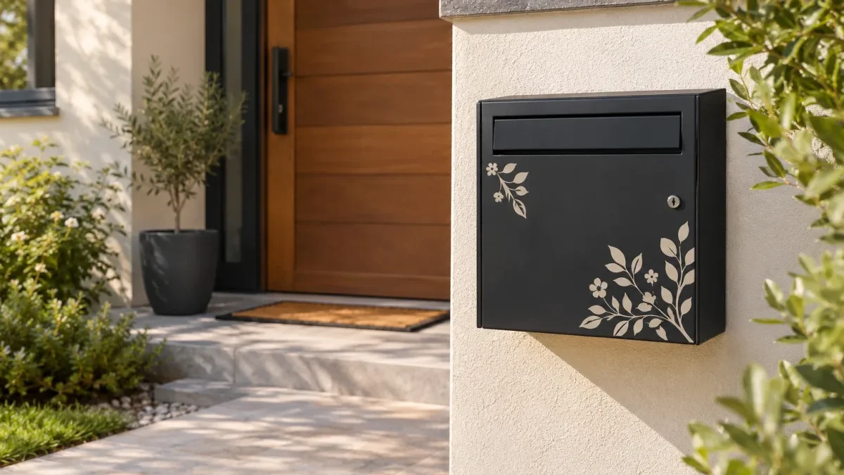 Sublimer votre entrée avec des stickers pour boîte aux lettres durables